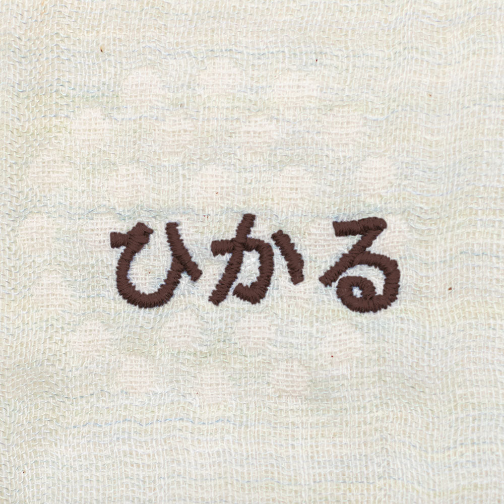 Handkerchief | Circle Gardenia 44x44