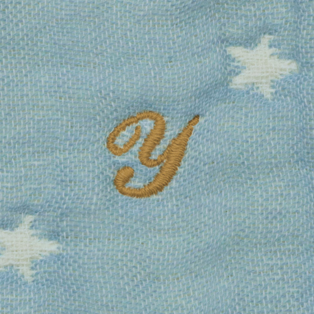 ハンドタオル|ナイトスカイ・アクア 25x30