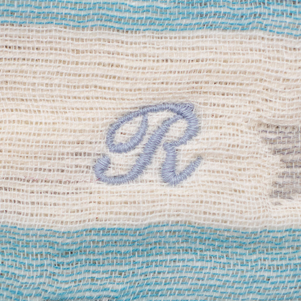 ハンドタオル|ミルキーウェイ・アクア 25x30