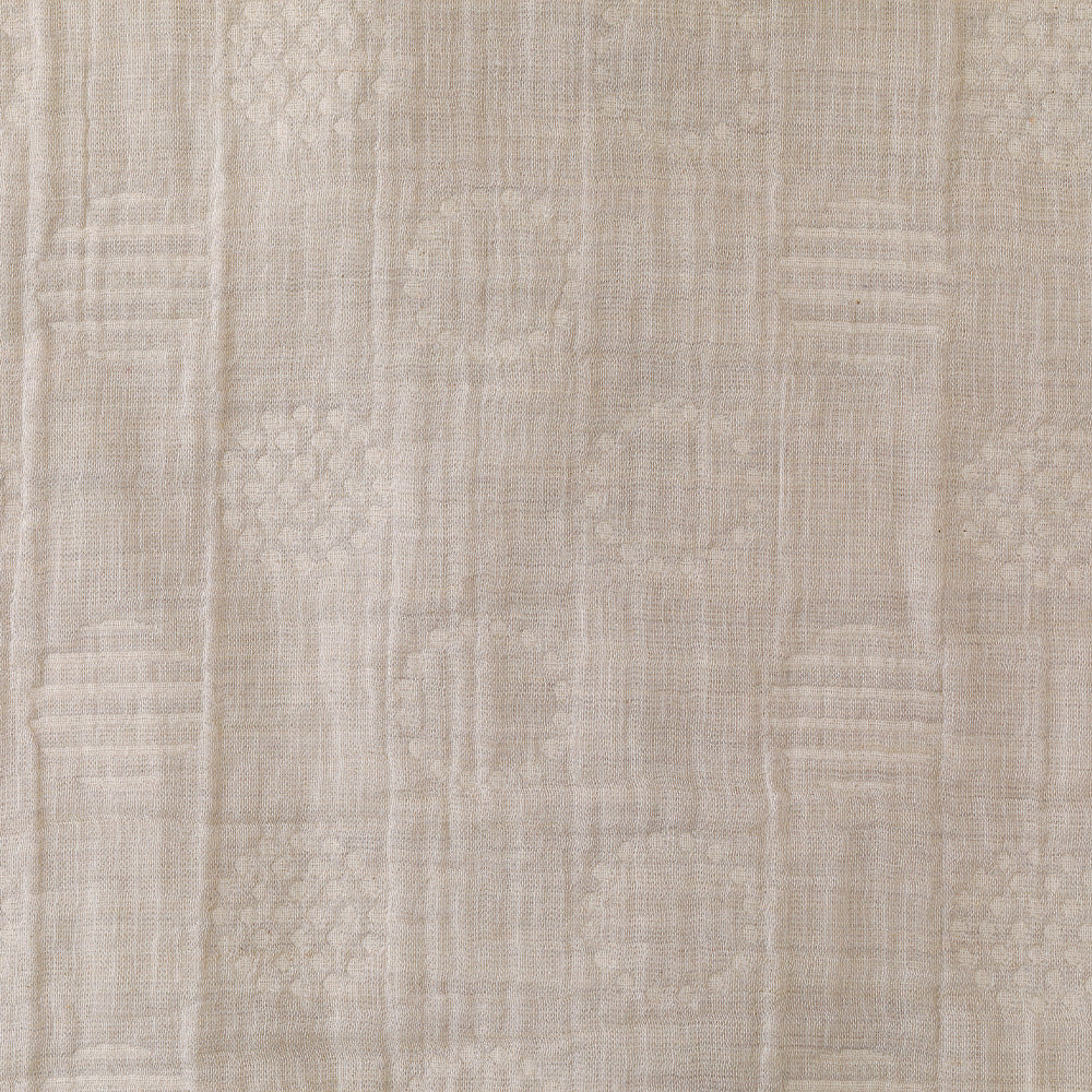 Beautiful Silhouette Gauze Pajamas | Circle Hollyhocks Gray