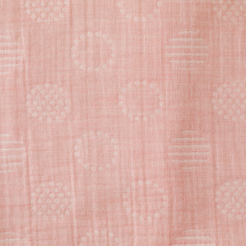 きれいシルエット ガーゼパジャマ|サークル・バラ・ピンク