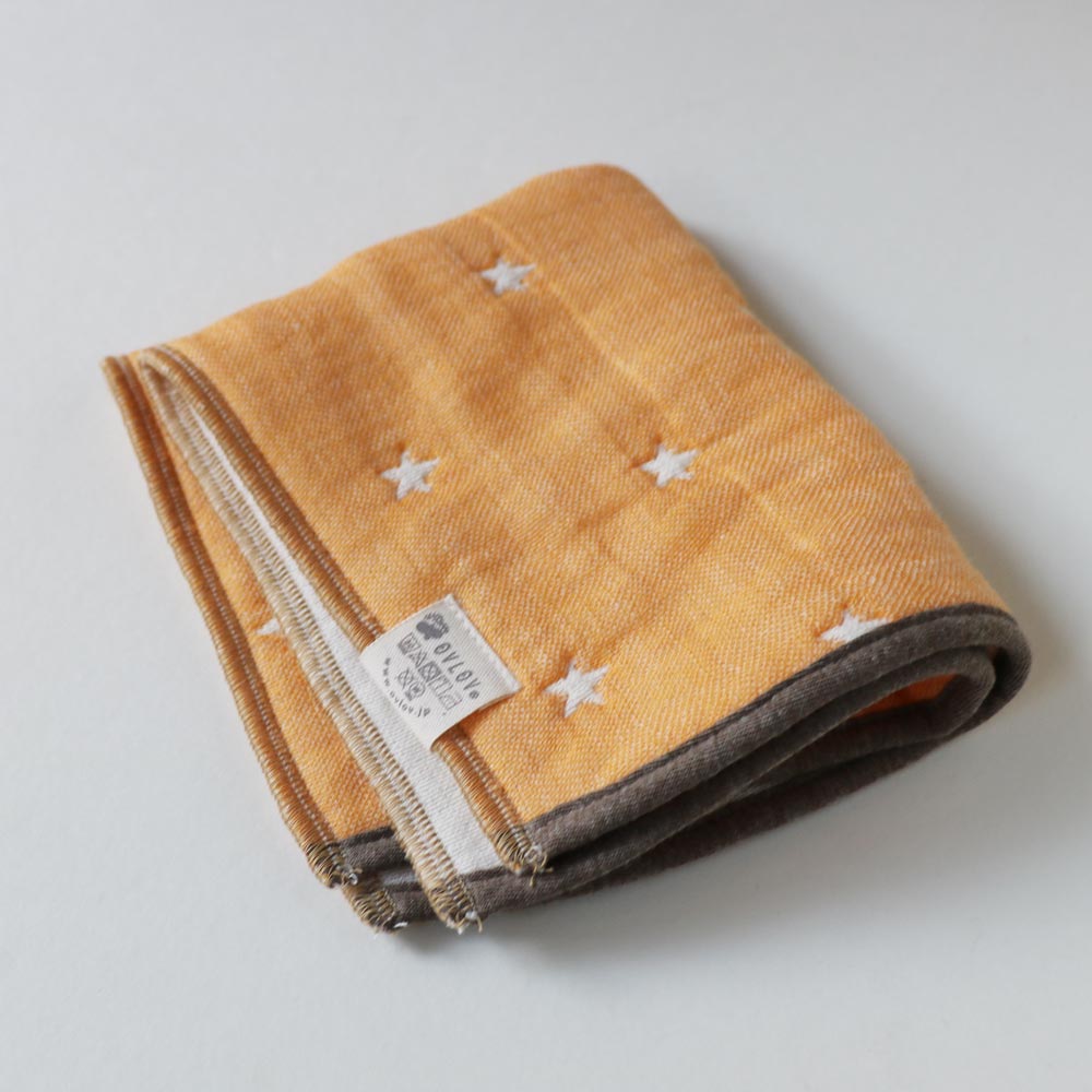 ハンドタオル|ナイトスカイ・オレンジ 25x30