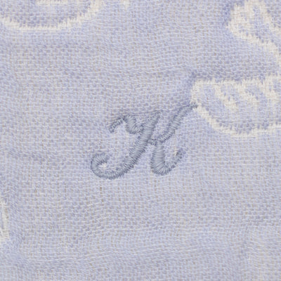 Baby Blanket｜Peace Light Blue 70x100