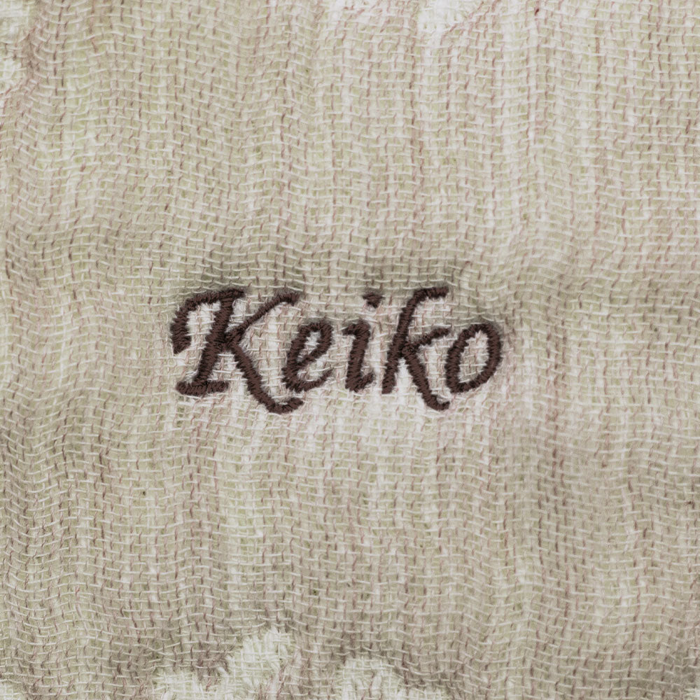 ハンカチ｜ボタニカルサークル・コーヒー 25x25