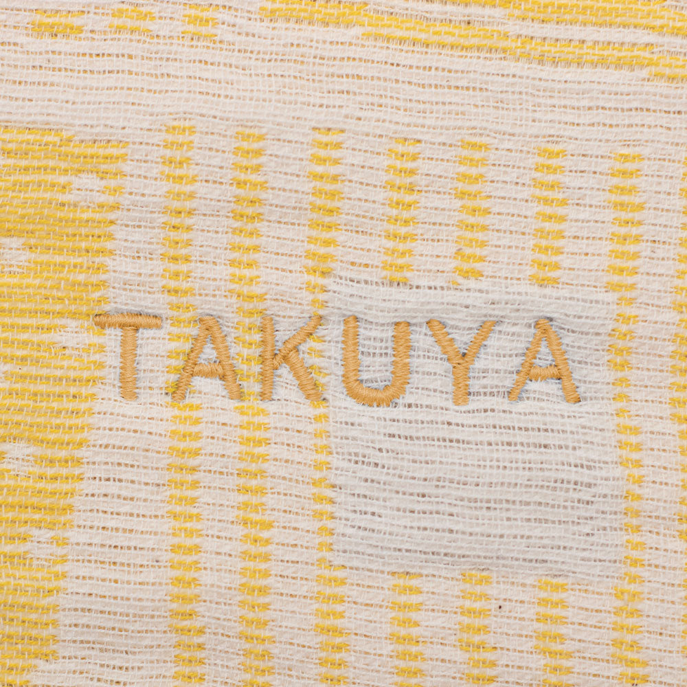 Handkerchief｜Rhythm Yellow 18x18