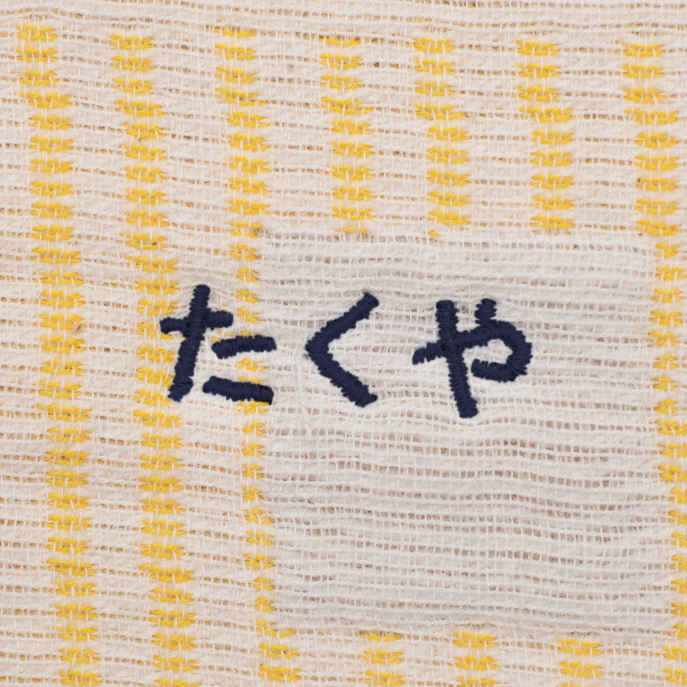 Handkerchief｜Rhythm Yellow 18x18