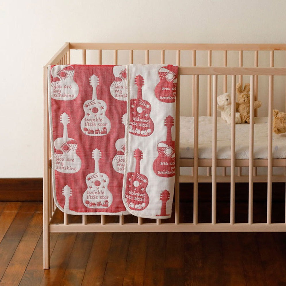 Baby Blanket | Guitar Red 70x100