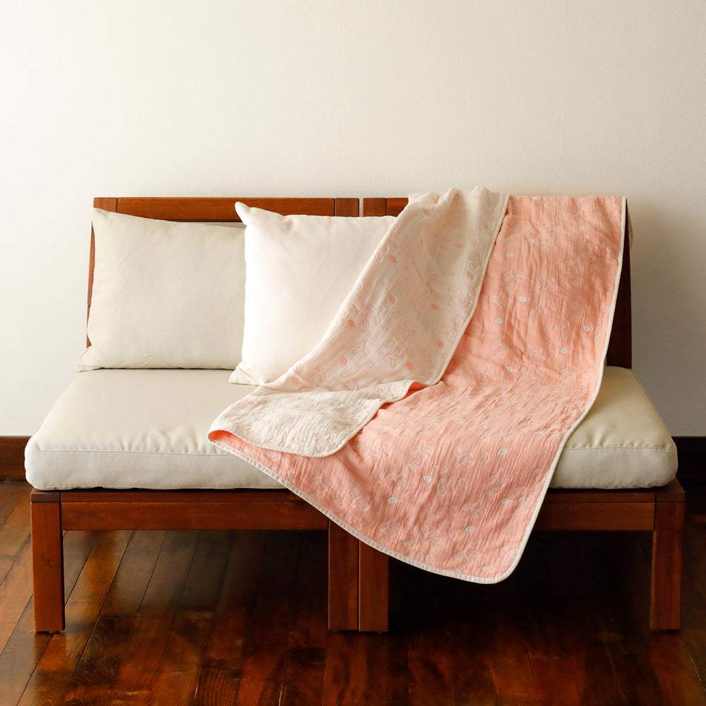 Baby Blanket｜Peace Light Blue 70x100