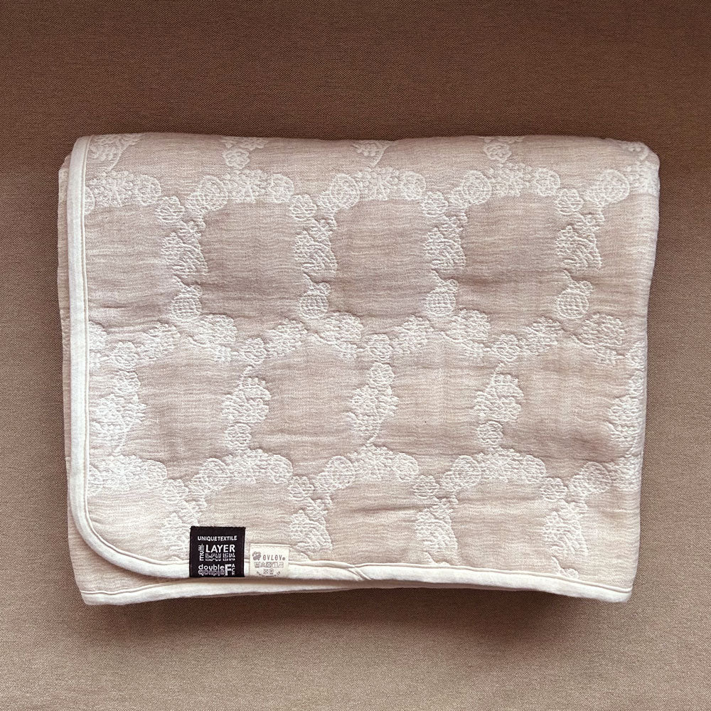 ハーフブランケット｜ボタニカルサークル・コーヒー 120x150