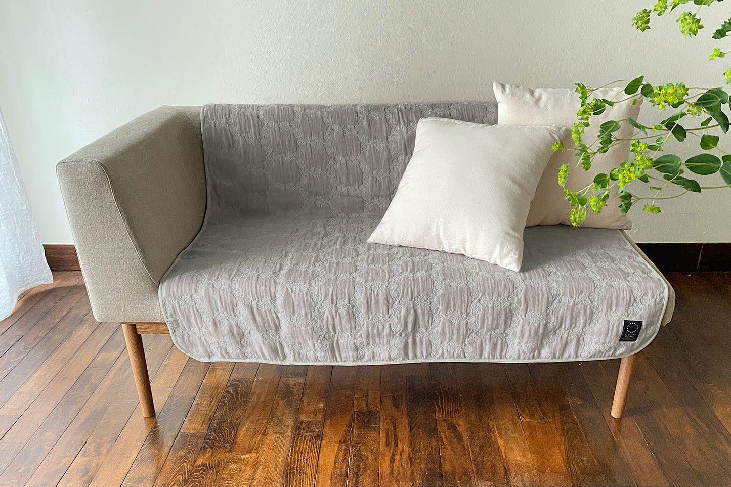 ハーフブランケット｜ボタニカルサークル・コーヒー 120x150