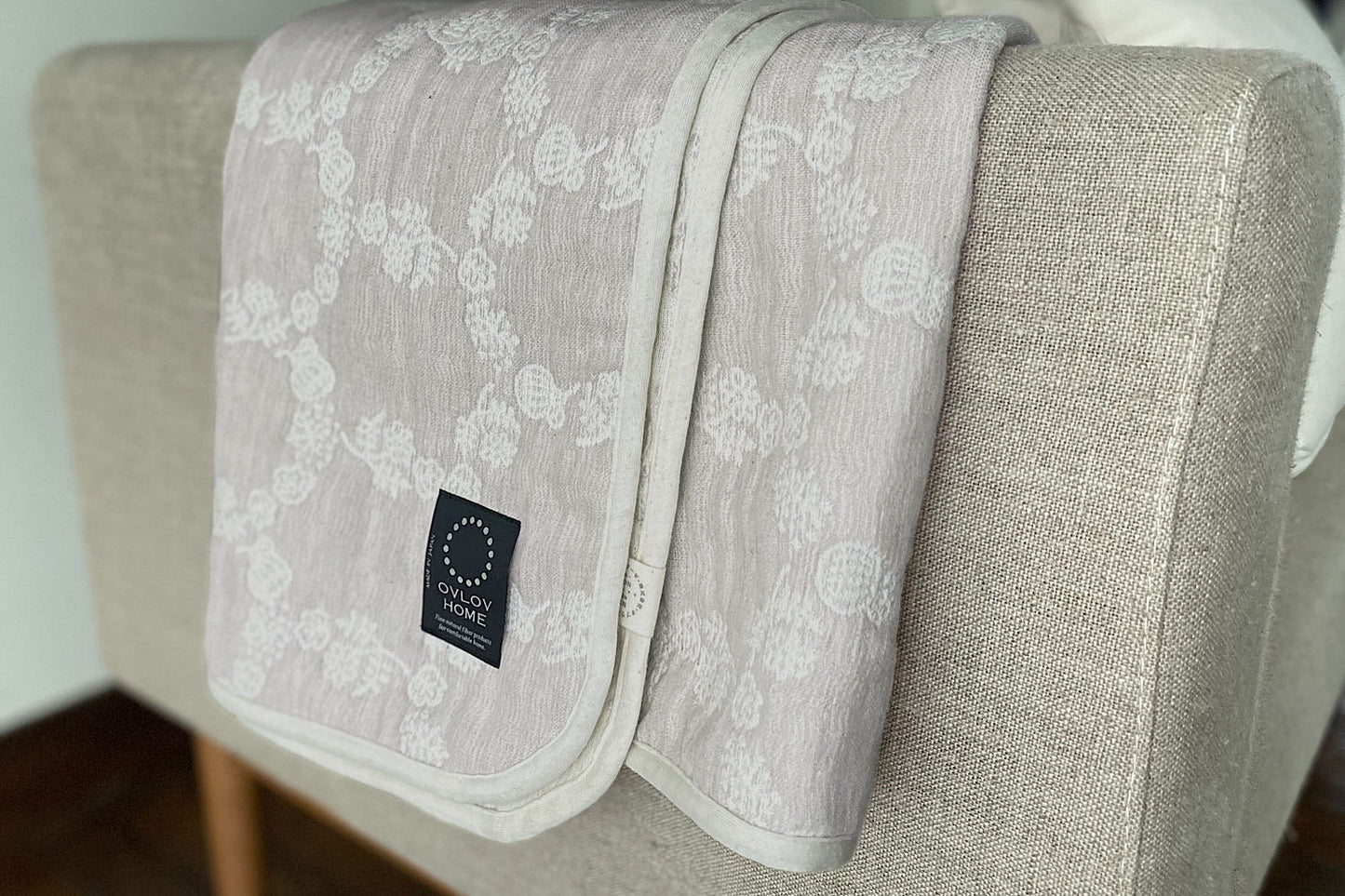 ハーフブランケット｜ボタニカルサークル・コーヒー 120x150