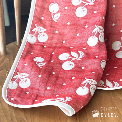Baby Blanket｜Big Cherry Red 70x100