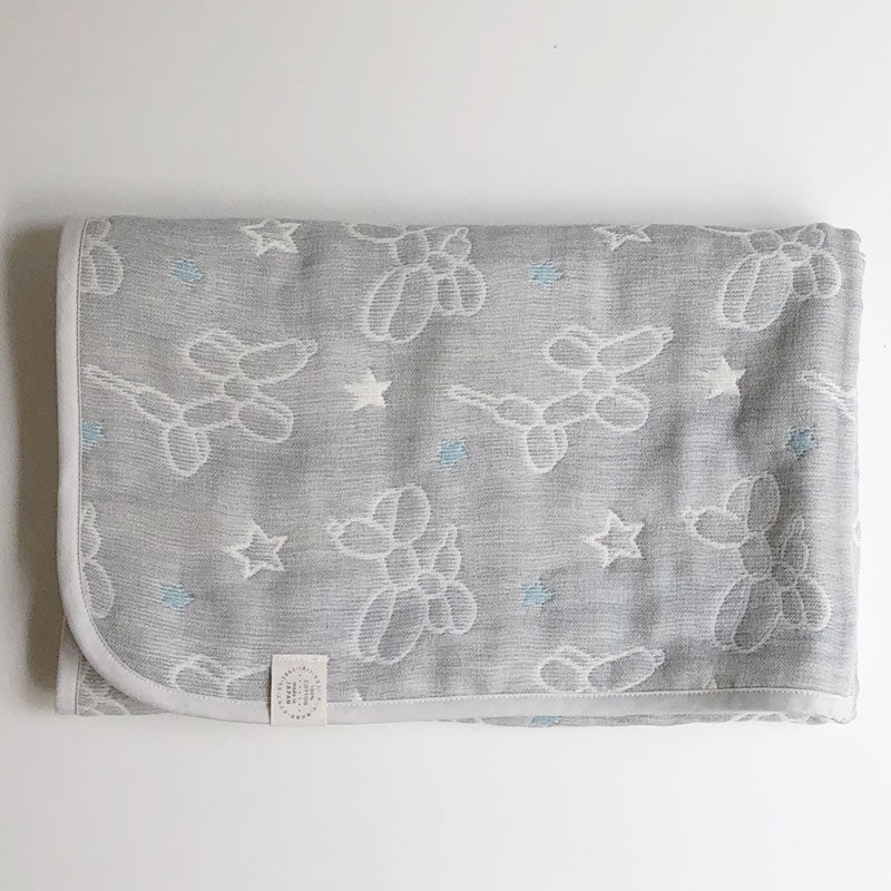 Baby blanket | Milky Way Aqua 75x100