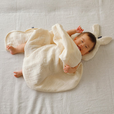 Baby blanket | Ronde Ecru 75x100
