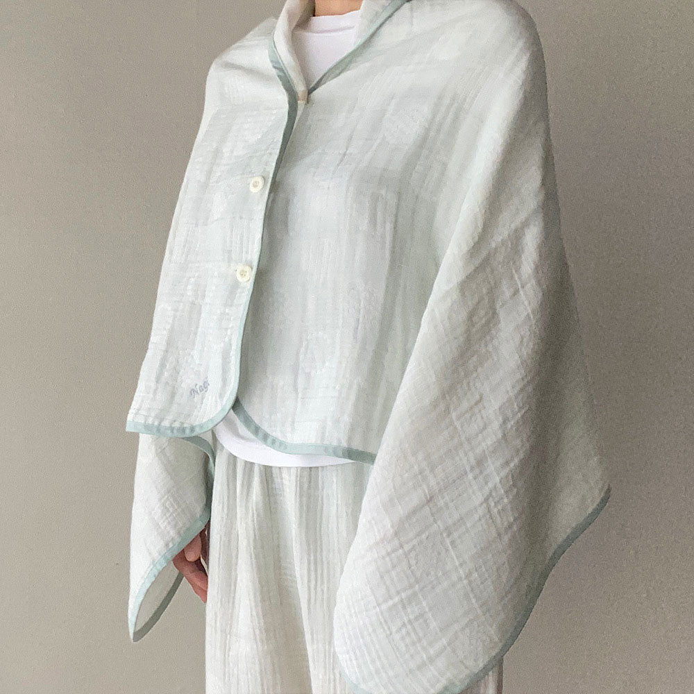 Nursing Cape/Shoulder Blanket 4way Blanket | Circle Gardenia 70x140