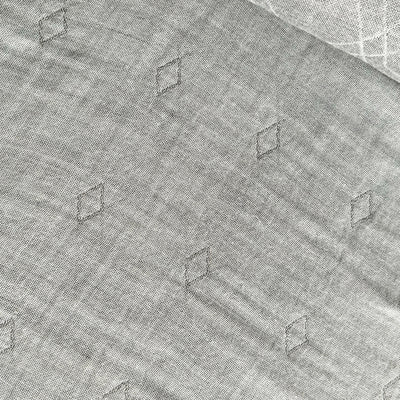 ガーゼ生地｜50cm単位カット｜リンク｜グレー｜3層