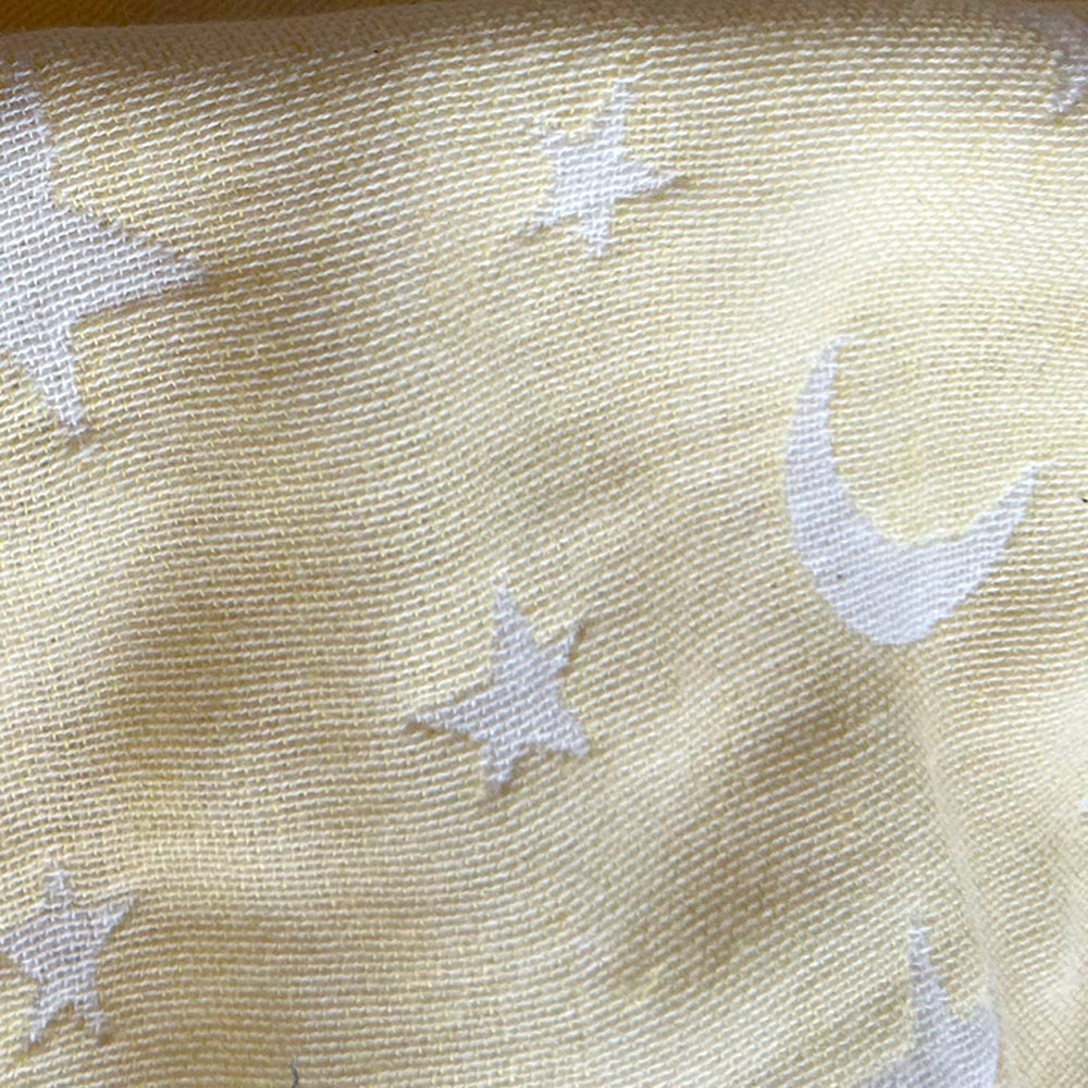 ガーゼ生地｜50cm単位カット｜スタームーン・クリーム