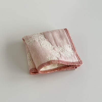 Handkerchief | Botanical Circle Grape 25x25