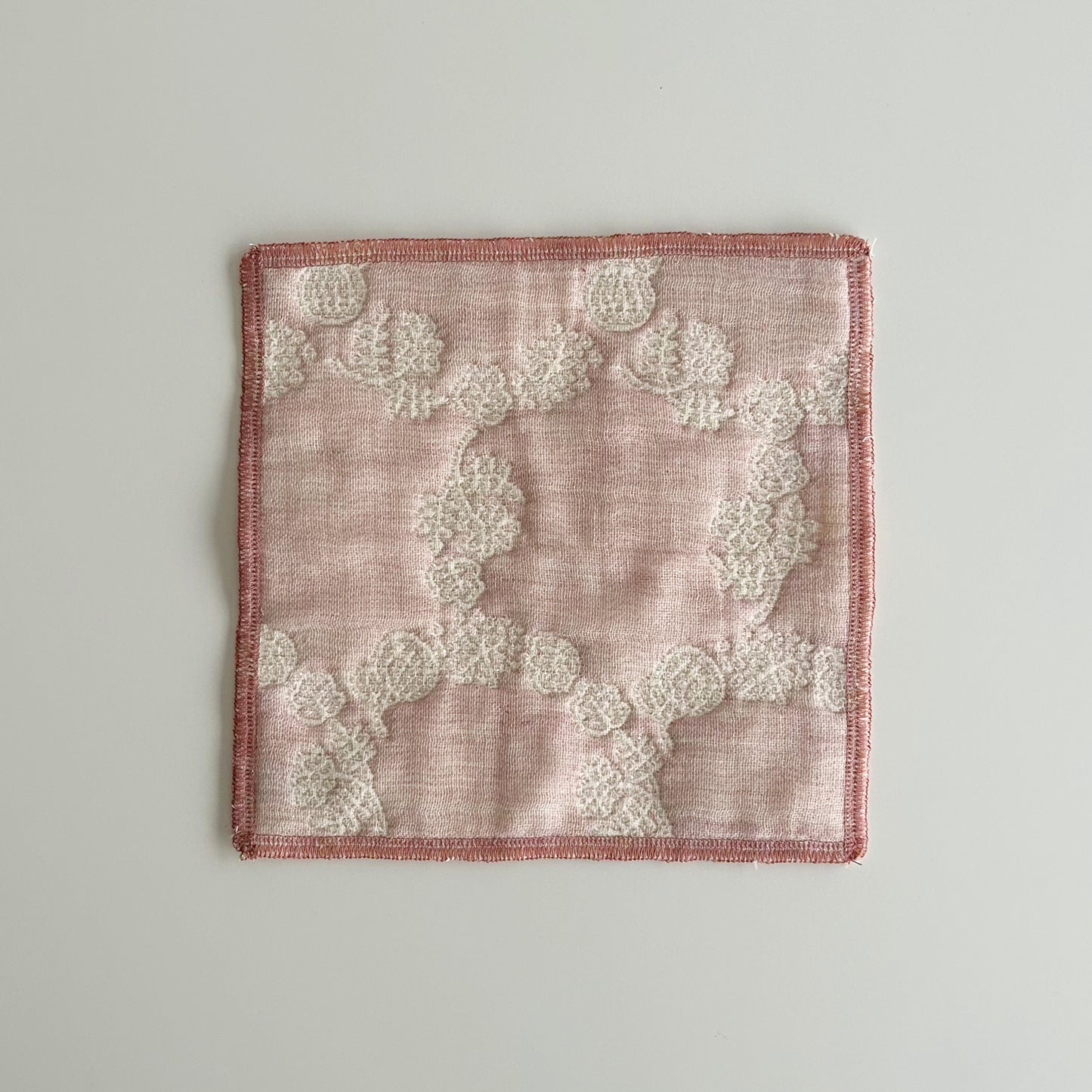 Handkerchief | Botanical Circle Grape 25x25