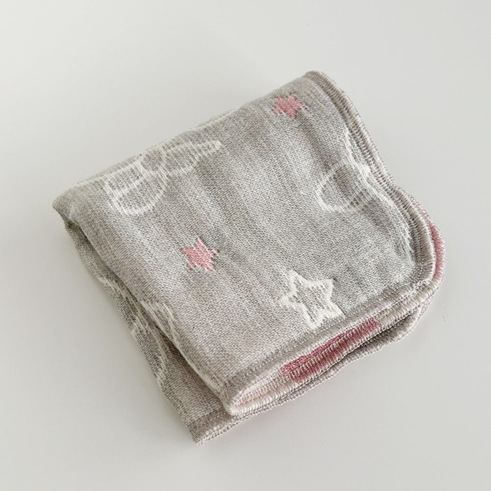 Handkerchief | Milky Way Peach 18x18