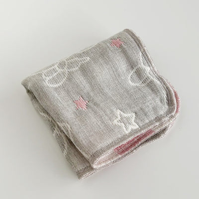 Handkerchief | Milky Way Peach 18x18