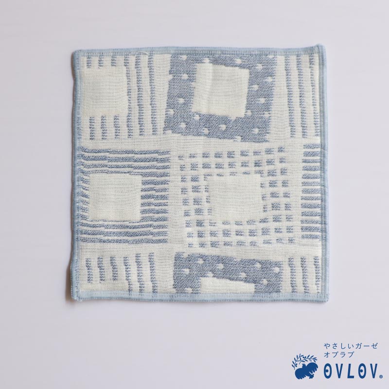 Handkerchief｜Rhythm Ecru 18x18
