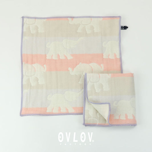 Handkerchief｜Elephant pink 33x33