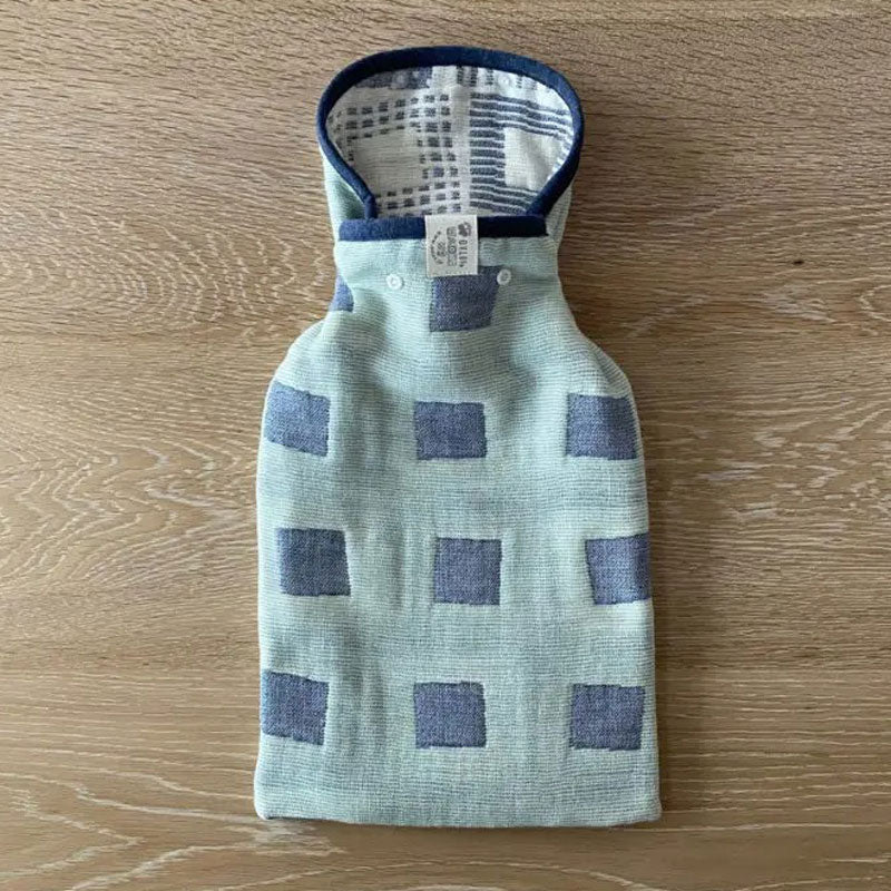 Hot water bottle with gauze cover｜Rhythm Ecru