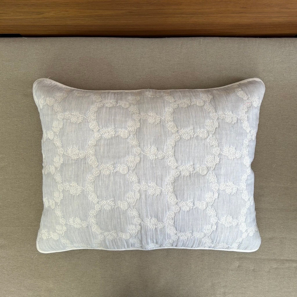 Pillow gauze | Hexagon navy 50x70
