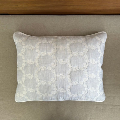 Pillow gauze | Hexagon navy 50x70