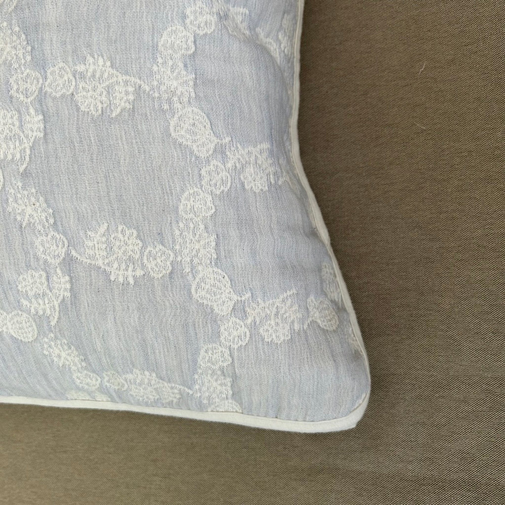 Pillow gauze | Hexagon navy 50x70