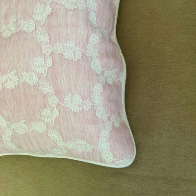 Pillow gauze | Hexagon navy 50x70