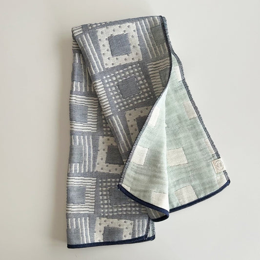 Face towel｜Rhythm Blue 35x90