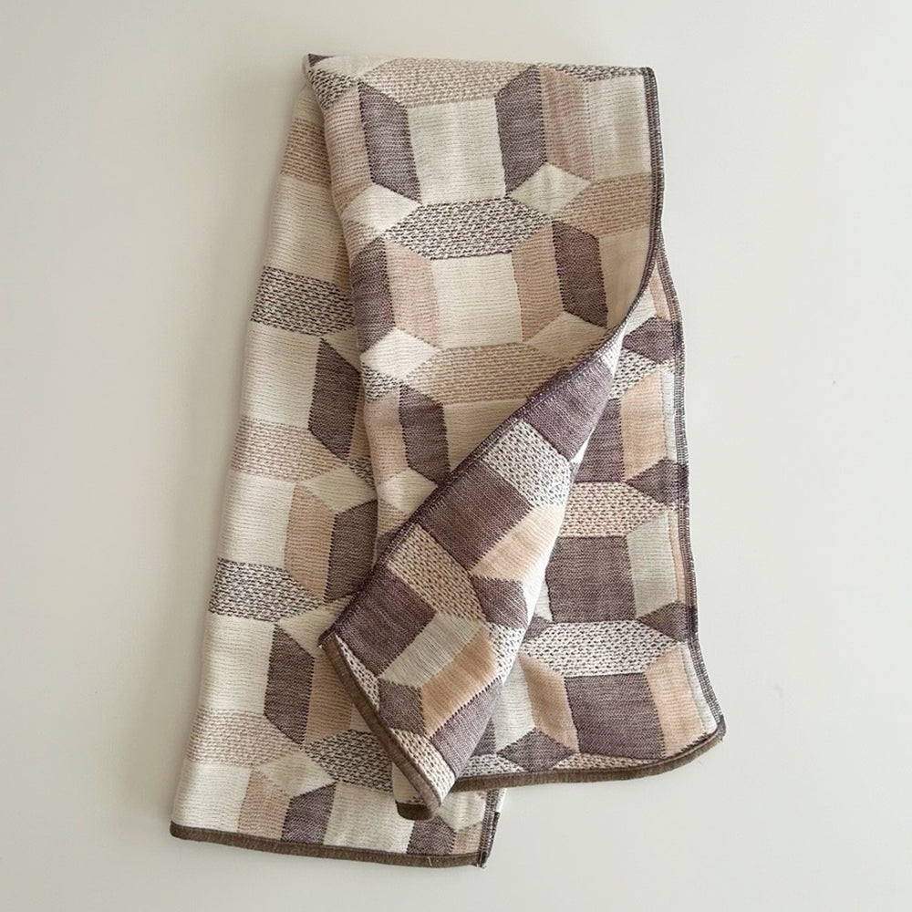 Face towel｜Rhythm Ecru 35x90